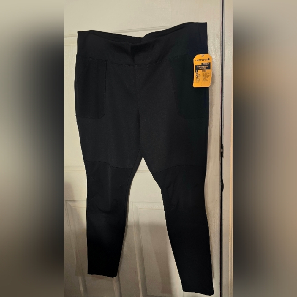 Carhartt Women's Black Straight Leg Pants